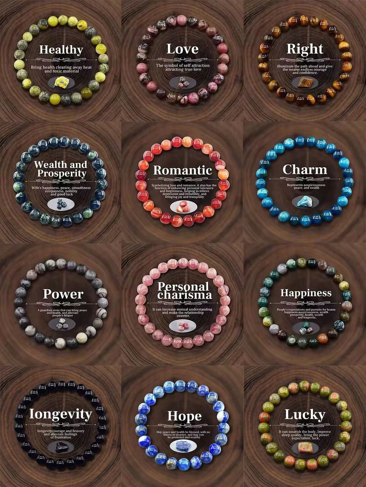 Crystal Bracelet & Anklets