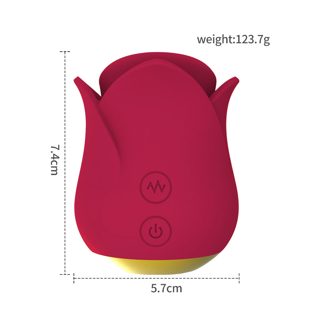 Red Rose Lip Massager – Women’s Personal Wellness & Comfort Device