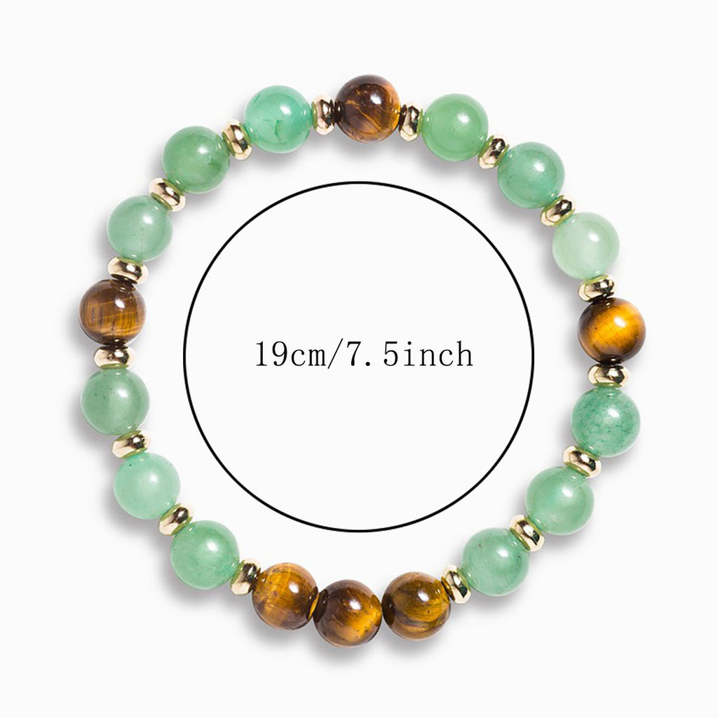 Women’s Handmade Green Aventurine Bracelet