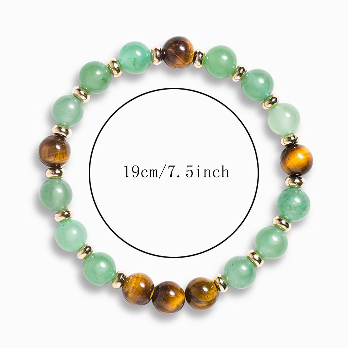 Women’s Handmade Green Aventurine Bracelet