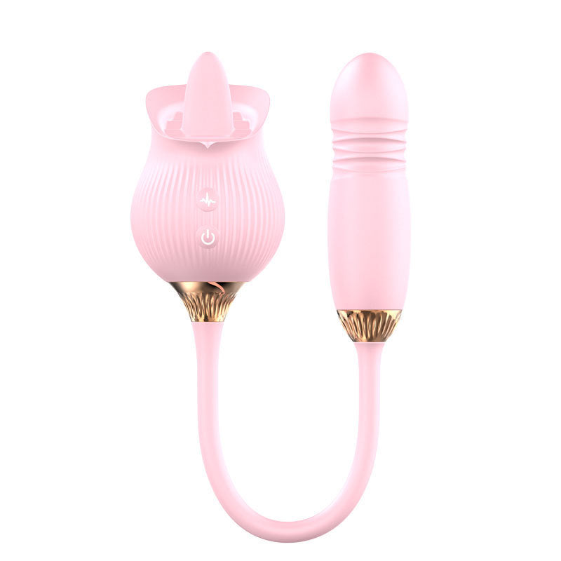 Rose Personal Wellness Massager – Rechargeable Silicone Device