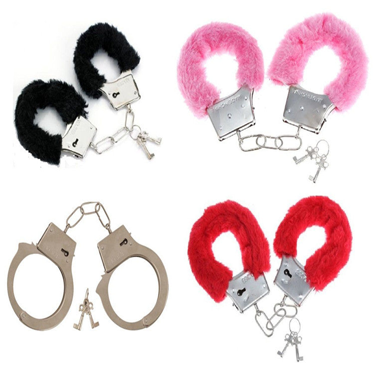 Valentine’s Plush Handcuff Toy – Soft Roleplay Party Accessory