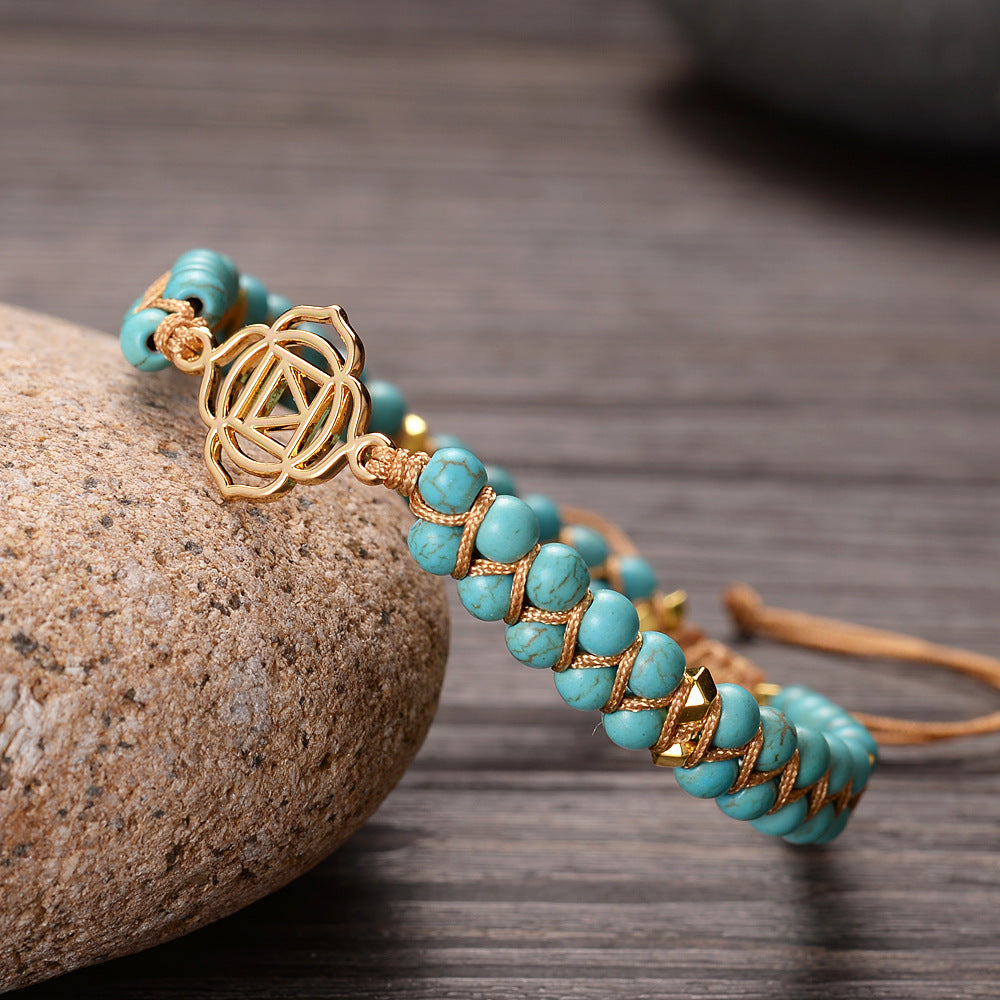 Seven Chakra Meditation Bracelet – Handmade Healing Crystal Jewelry