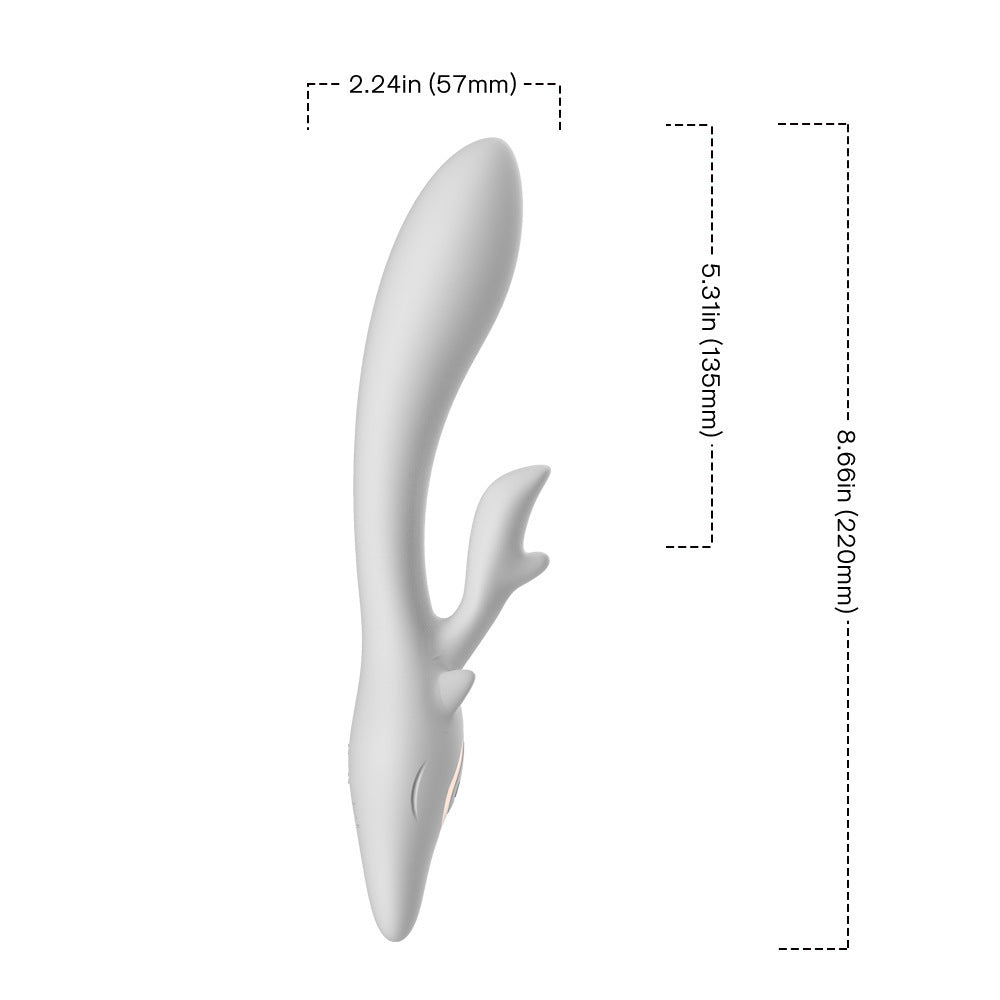 Deer-Inspired Women’s Wand Massager – Flexible Personal Wellness Device