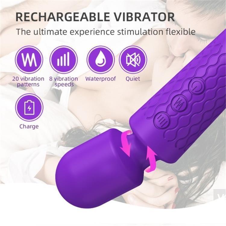 Powerful Wand Massager – Clitoral Stimulation Adult Wellness Device