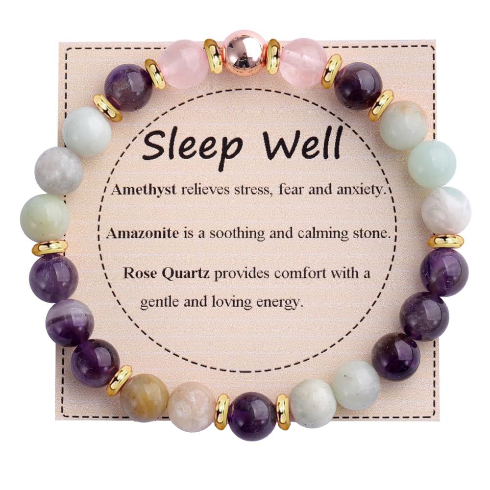 Adjustable Natural Stone Bracelet – Handmade Healing Crystal Jewelry