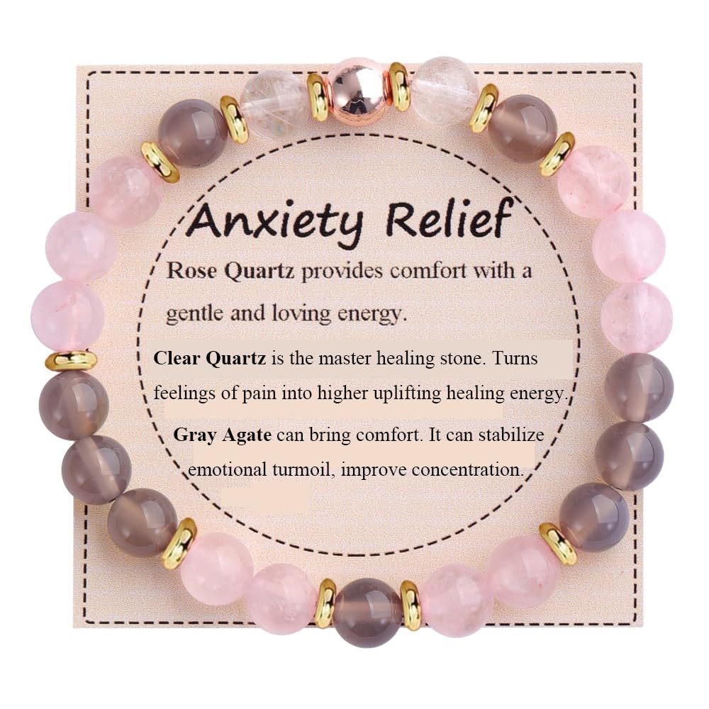 Adjustable Natural Stone Bracelet – Handmade Healing Crystal Jewelry