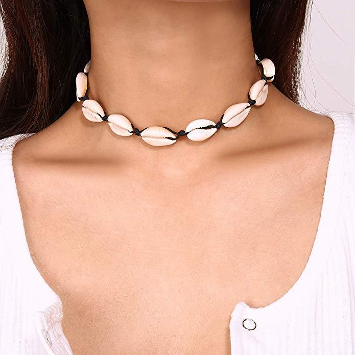 Luxury Bohemian Shell Necklace – Handmade Hawaiian Beach Jewelry