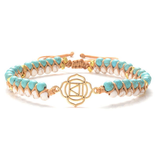Seven Chakra Meditation Bracelet – Handmade Healing Crystal Jewelry