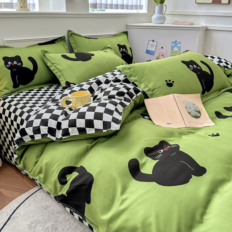Pure Cotton Bed Sheet Set – Minimalist Home Bedding