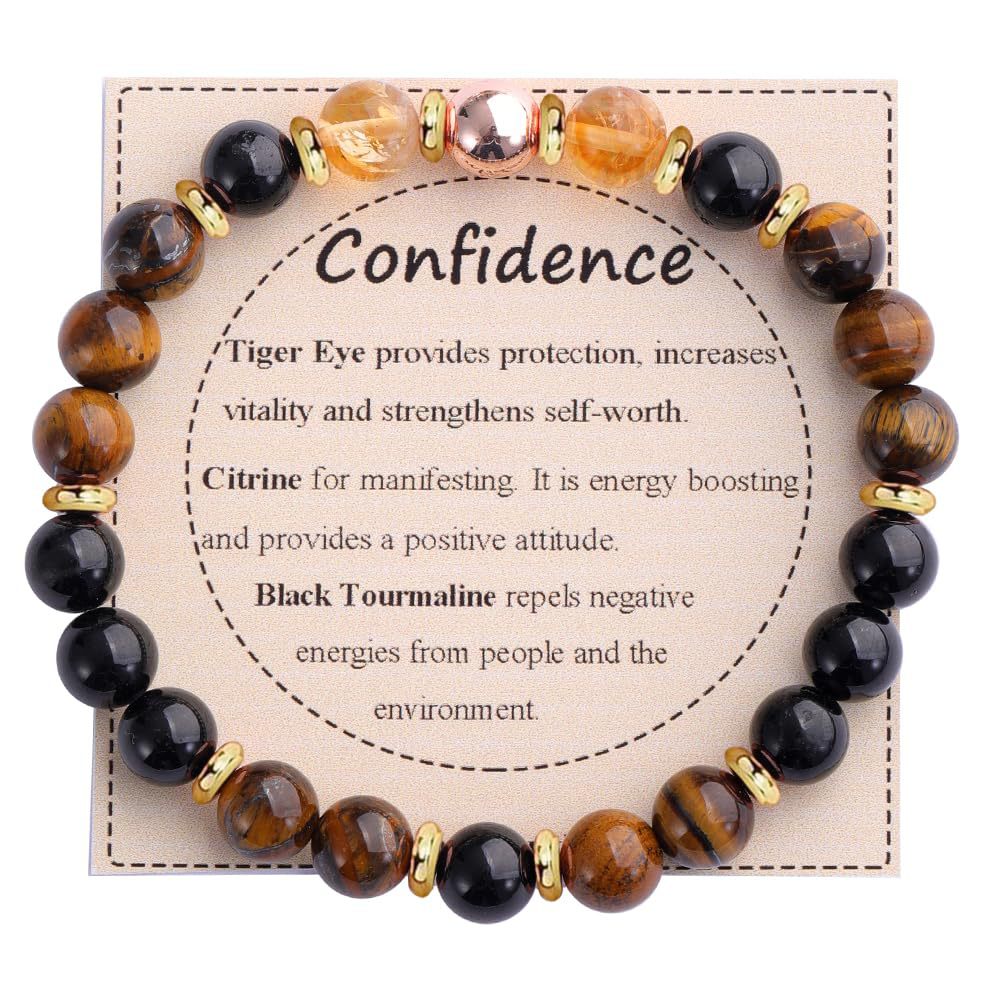 Adjustable Natural Stone Bracelet – Handmade Healing Crystal Jewelry