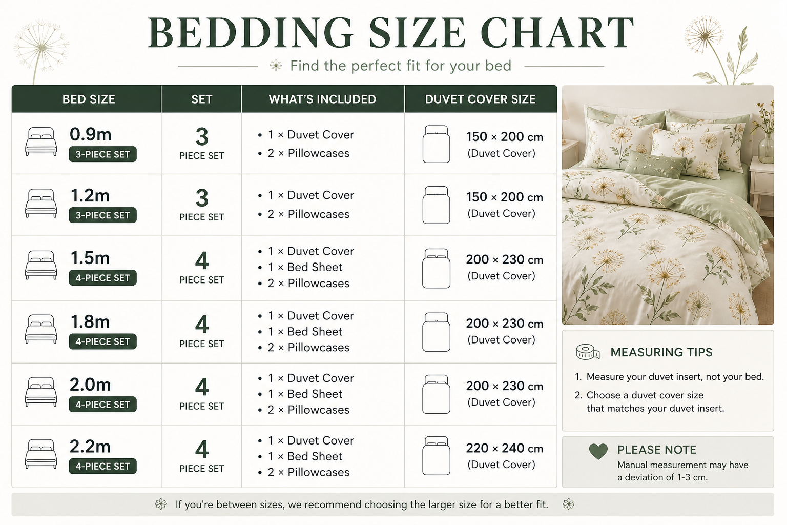 Luxury Silk Cotton Bedding Set – Fitted Sheet & Quilt Cover