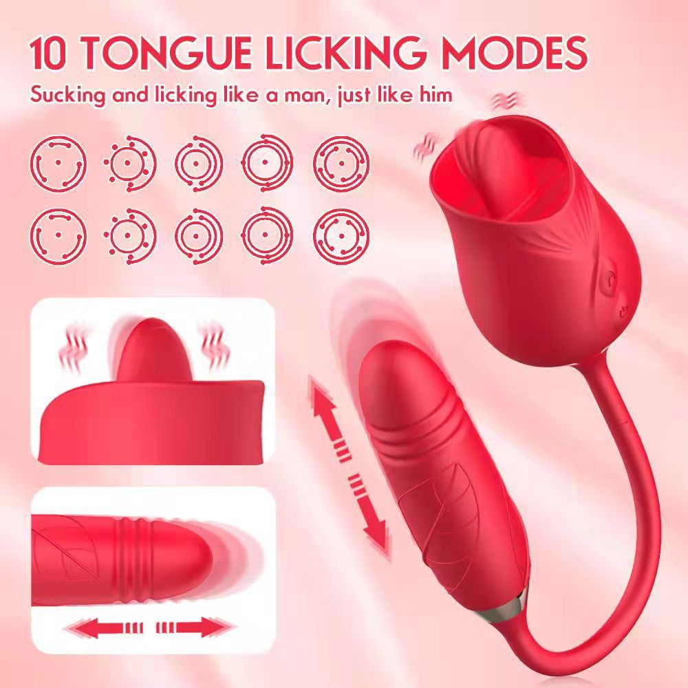 Dual-Function Personal Wellness Massager Set – Rechargeable Silicone Device