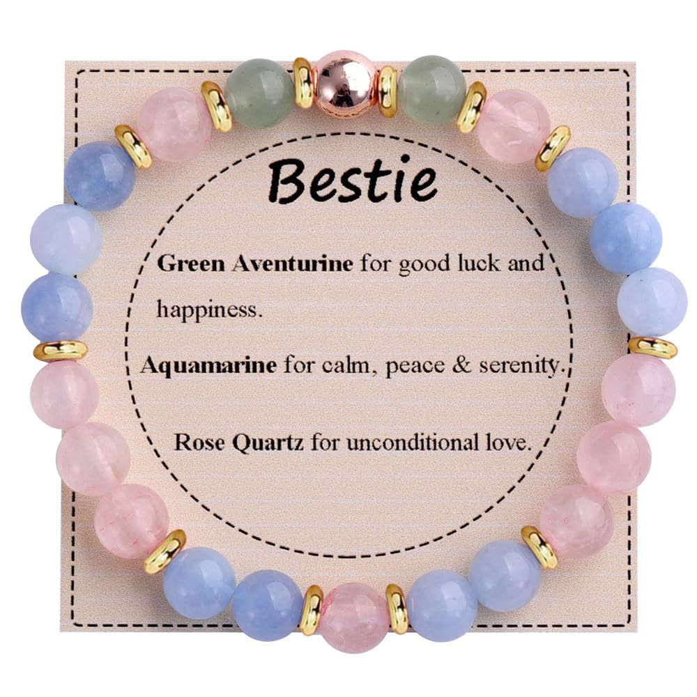 Adjustable Natural Stone Bracelet – Handmade Healing Crystal Jewelry