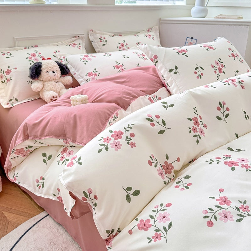 Pure Cotton Bed Sheet Set – Minimalist Home Bedding