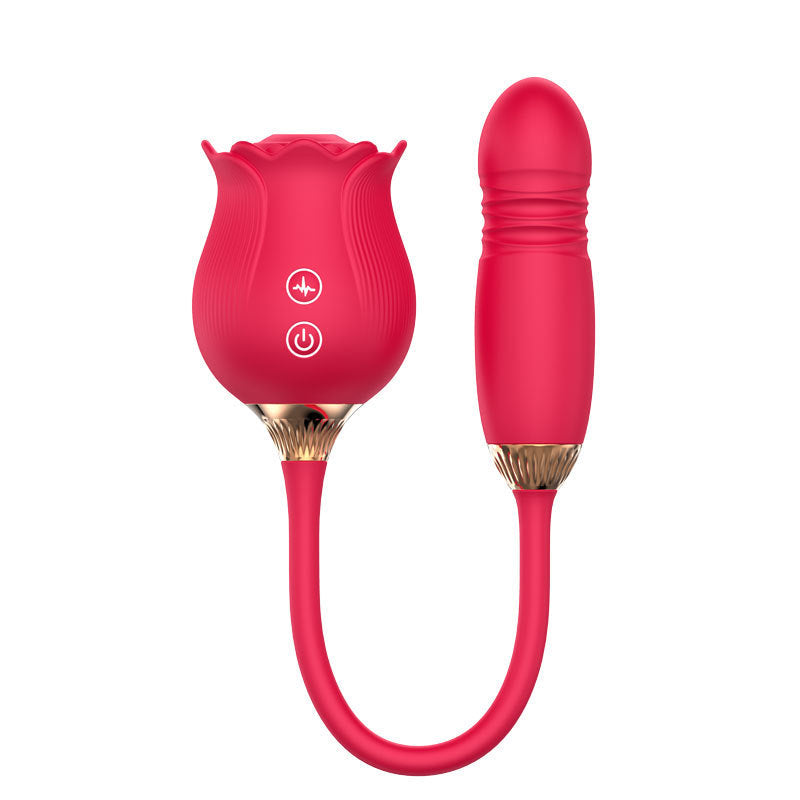 Rose Personal Wellness Massager – Rechargeable Silicone Device