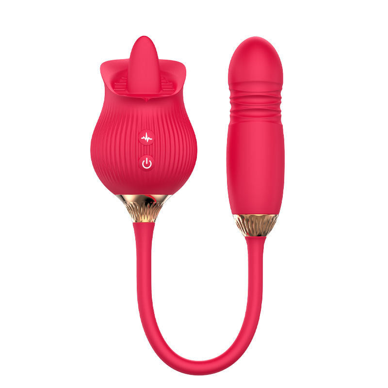Rose Personal Wellness Massager – Rechargeable Silicone Device