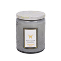 Luxury Embossed Glass Aromatherapy Candle – Handmade Soy Wax Gift