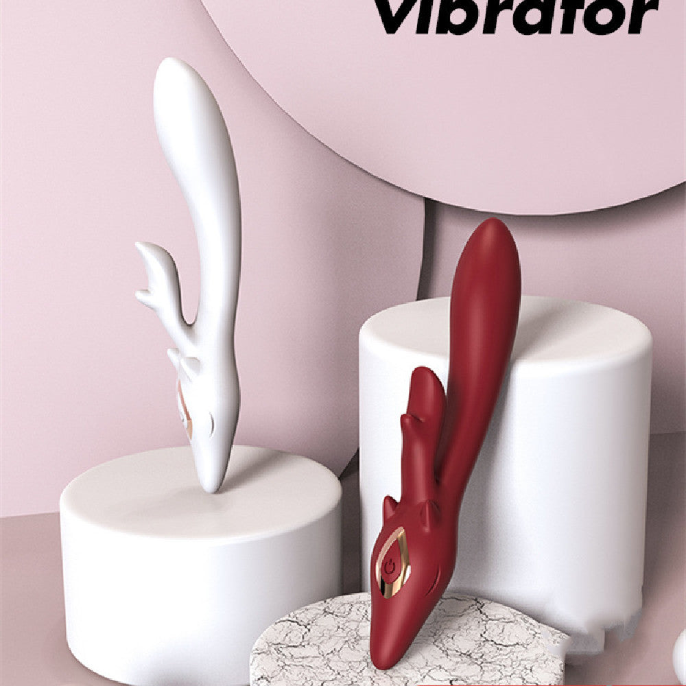 Deer-Inspired Women’s Wand Massager – Flexible Personal Wellness Device