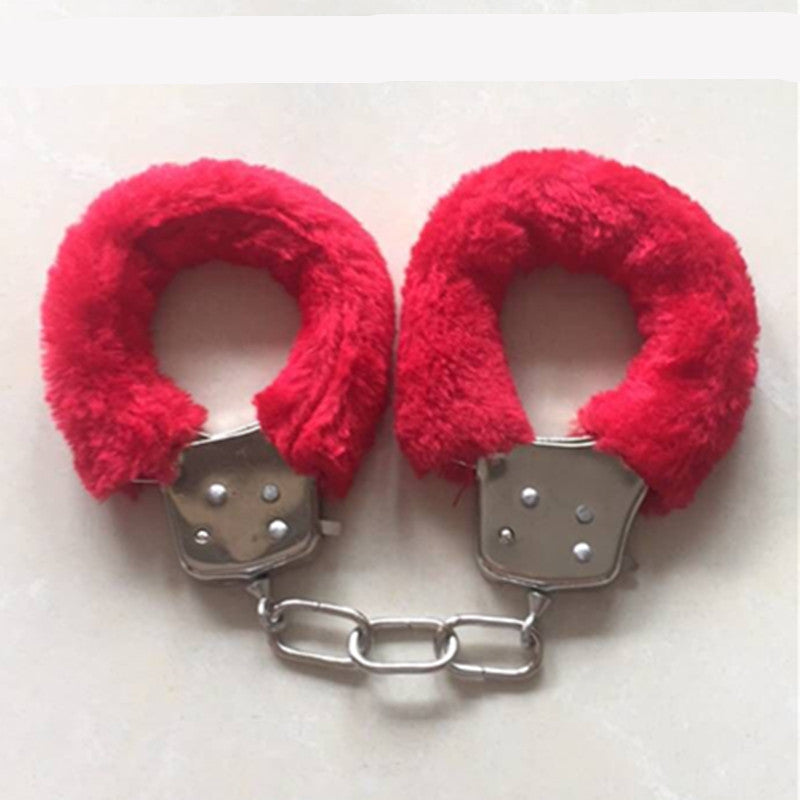 Valentine’s Plush Handcuff Toy – Soft Roleplay Party Accessory