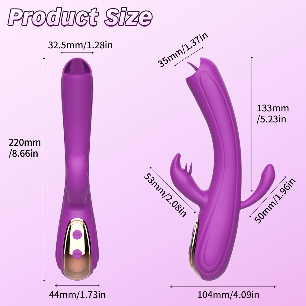 10 Mode Tongue Motion Massager – Personal Wellness Device for Women