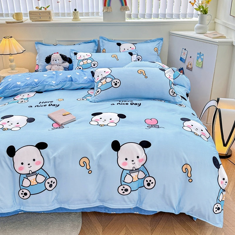 Pure Cotton Bed Sheet Set – Minimalist Home Bedding