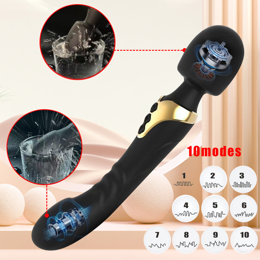 Powerful Wand Massager – 10 Mode Personal Wellness & Body Relaxation Device for Women