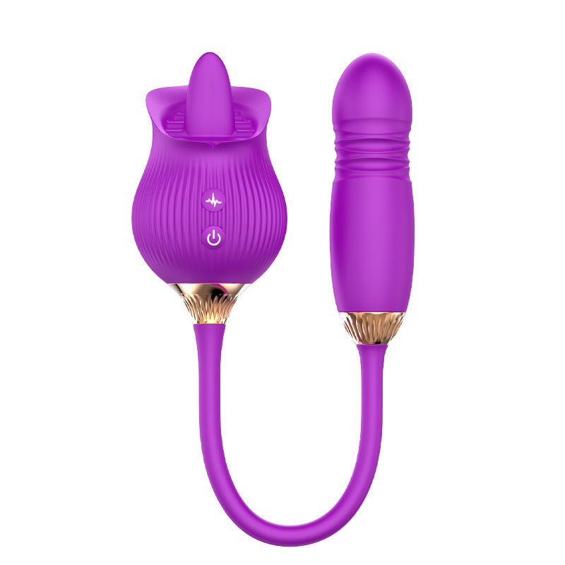 Rose Personal Wellness Massager – Rechargeable Silicone Device
