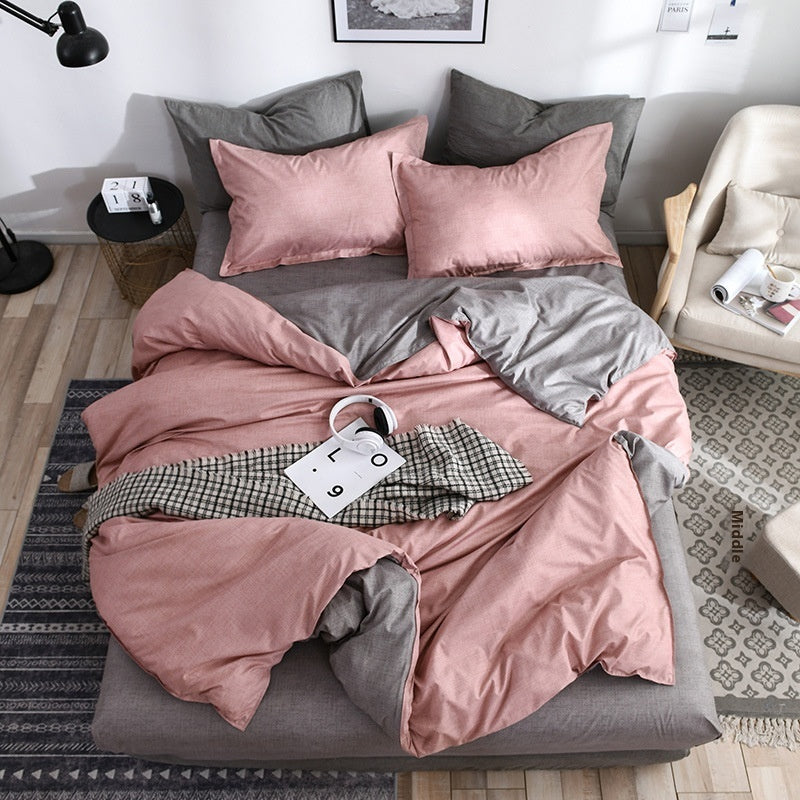 Pure Cotton Bed Sheet Set – Minimalist Home Bedding