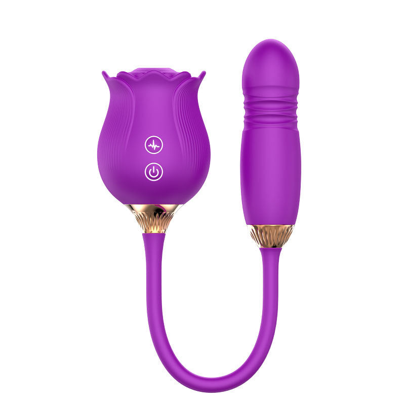 Rose Personal Wellness Massager – Rechargeable Silicone Device