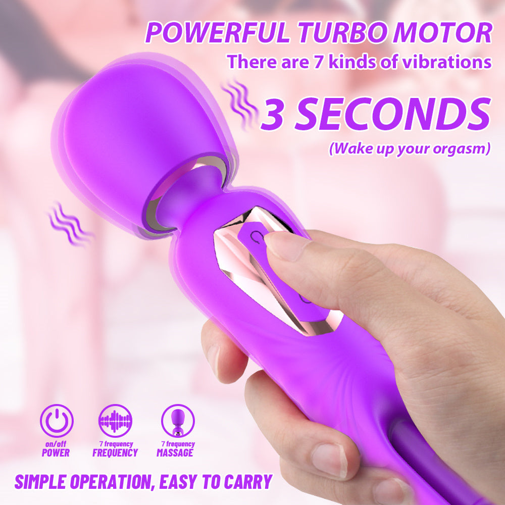 Multi-Mode Women’s Wand Massager – Personal Wellness & Relaxation Device