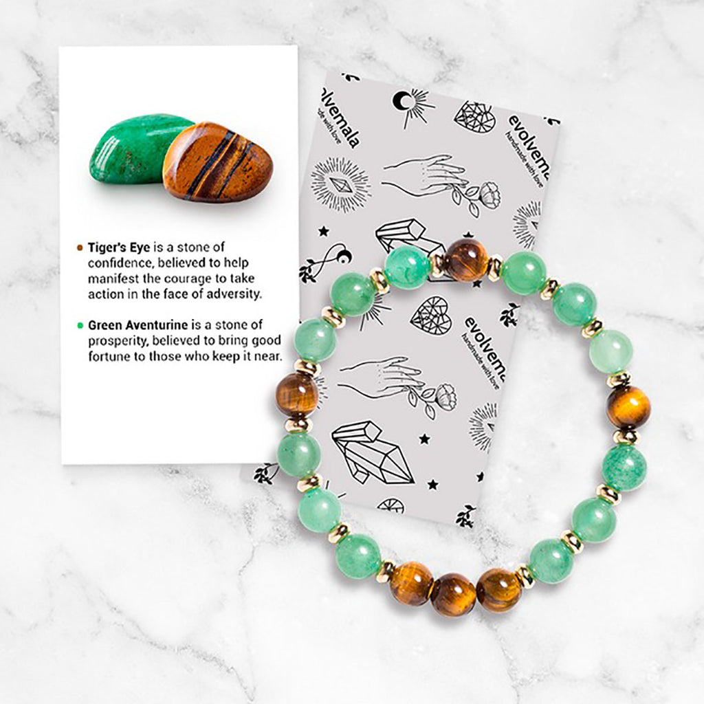 Women’s Handmade Green Aventurine Bracelet