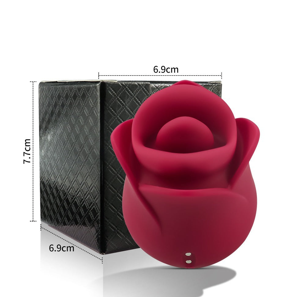 Red Rose Lip Massager – Women’s Personal Wellness & Comfort Device