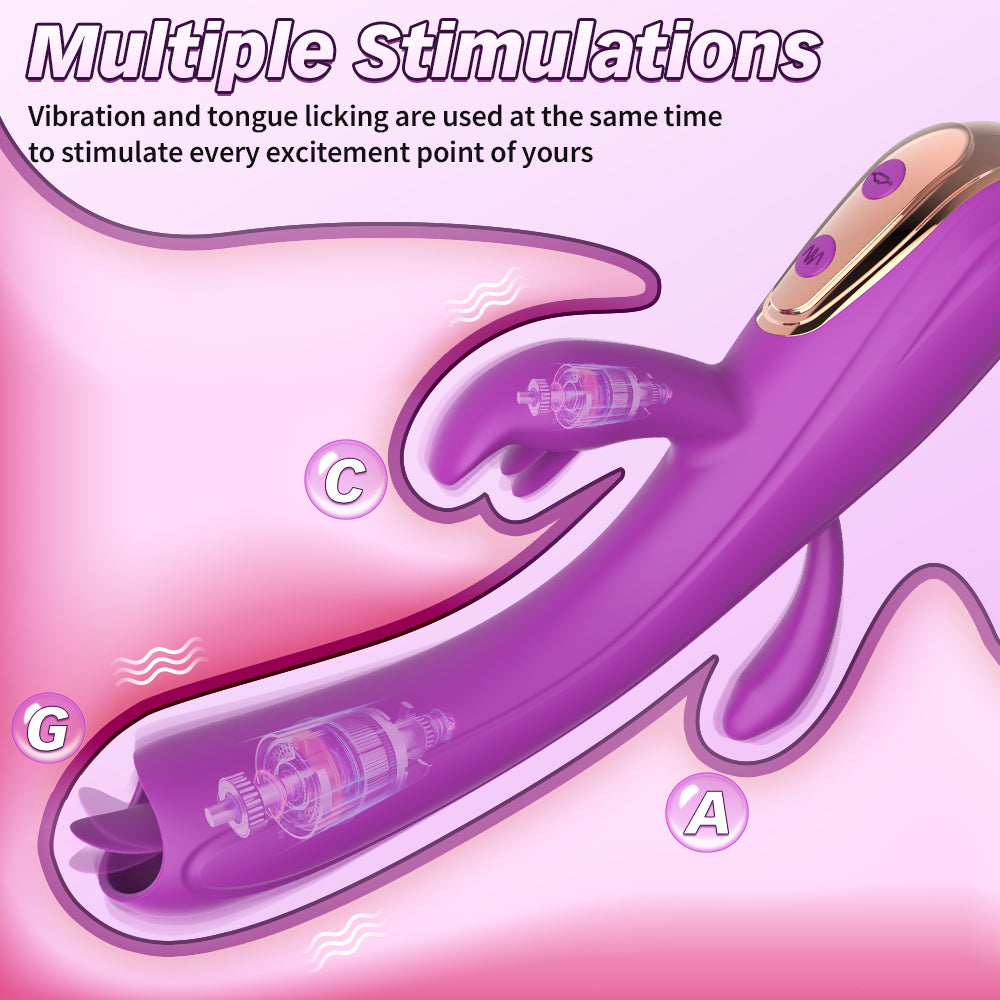 10 Mode Tongue Motion Massager – Personal Wellness Device for Women