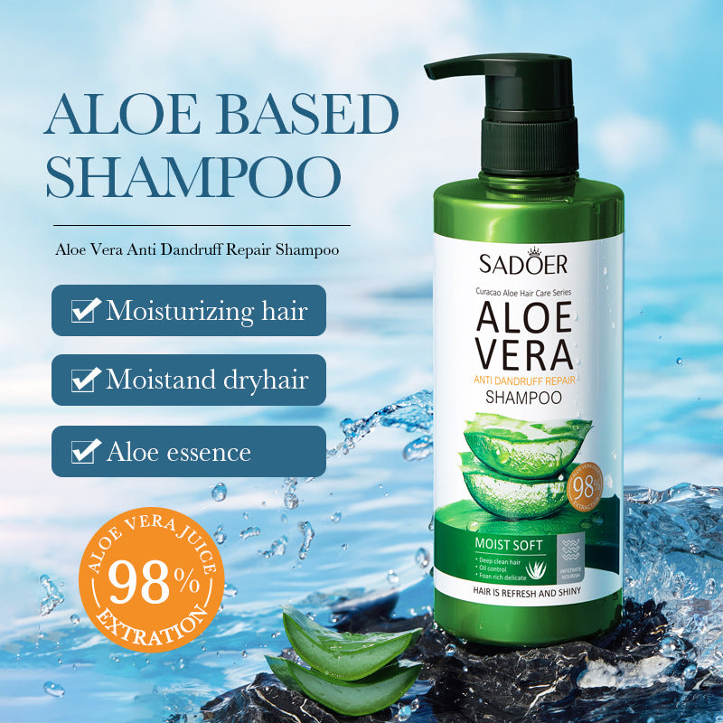 Aloe Shampoo for Anti-Dandruff, Repair & Scalp Care
