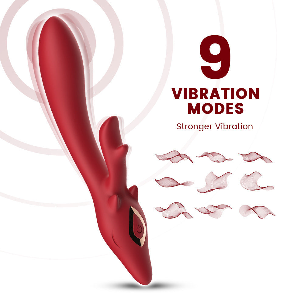 Deer-Inspired Women’s Wand Massager – Flexible Personal Wellness Device