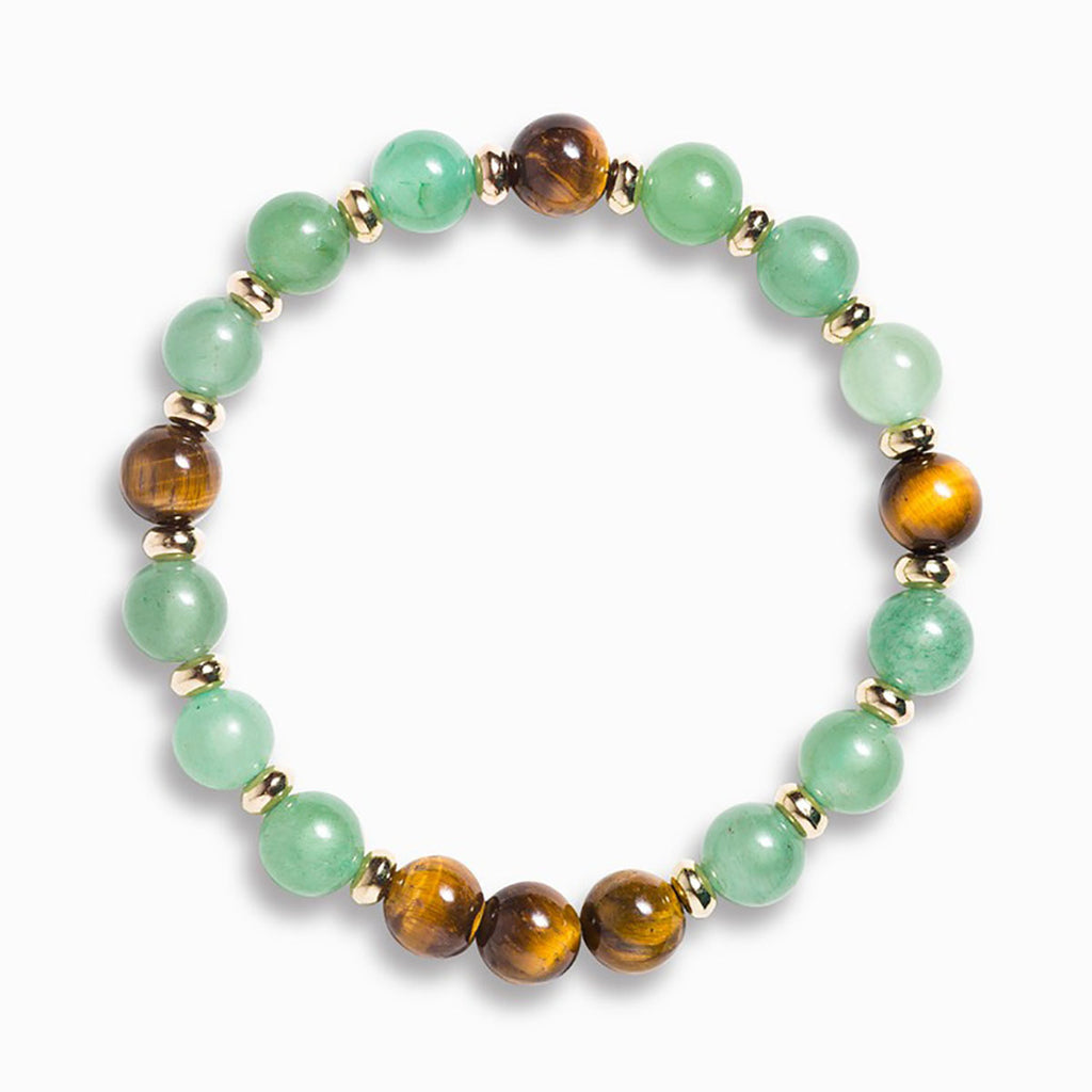Women’s Handmade Green Aventurine Bracelet