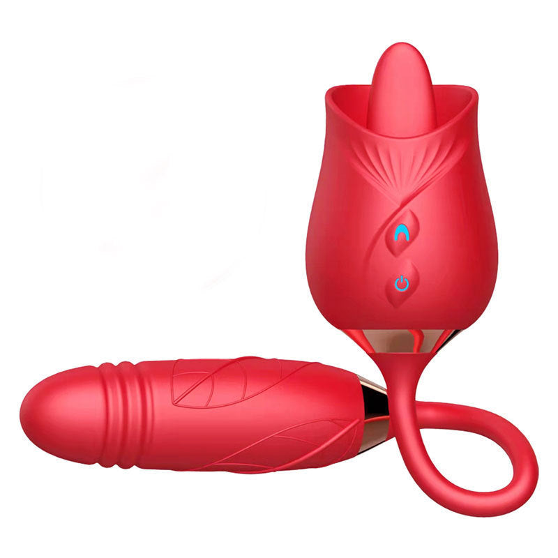 Dual-Function Personal Wellness Massager Set – Rechargeable Silicone Device