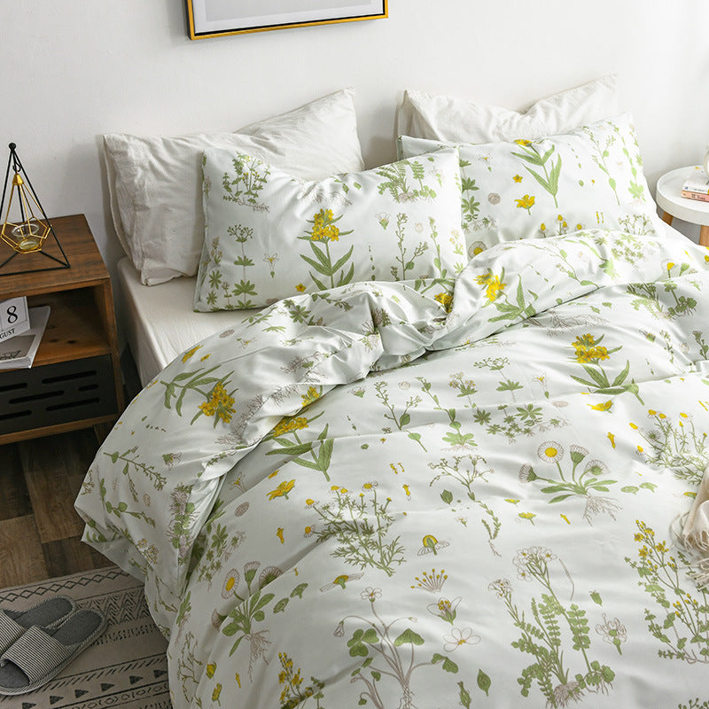 Luxury Bed Sheet & Quilt Cover Set – Soft Home Bedding