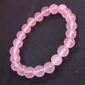 Natural Rose Quartz Healing Bracelet – Fresh & Minimalist Crystal Jewelry