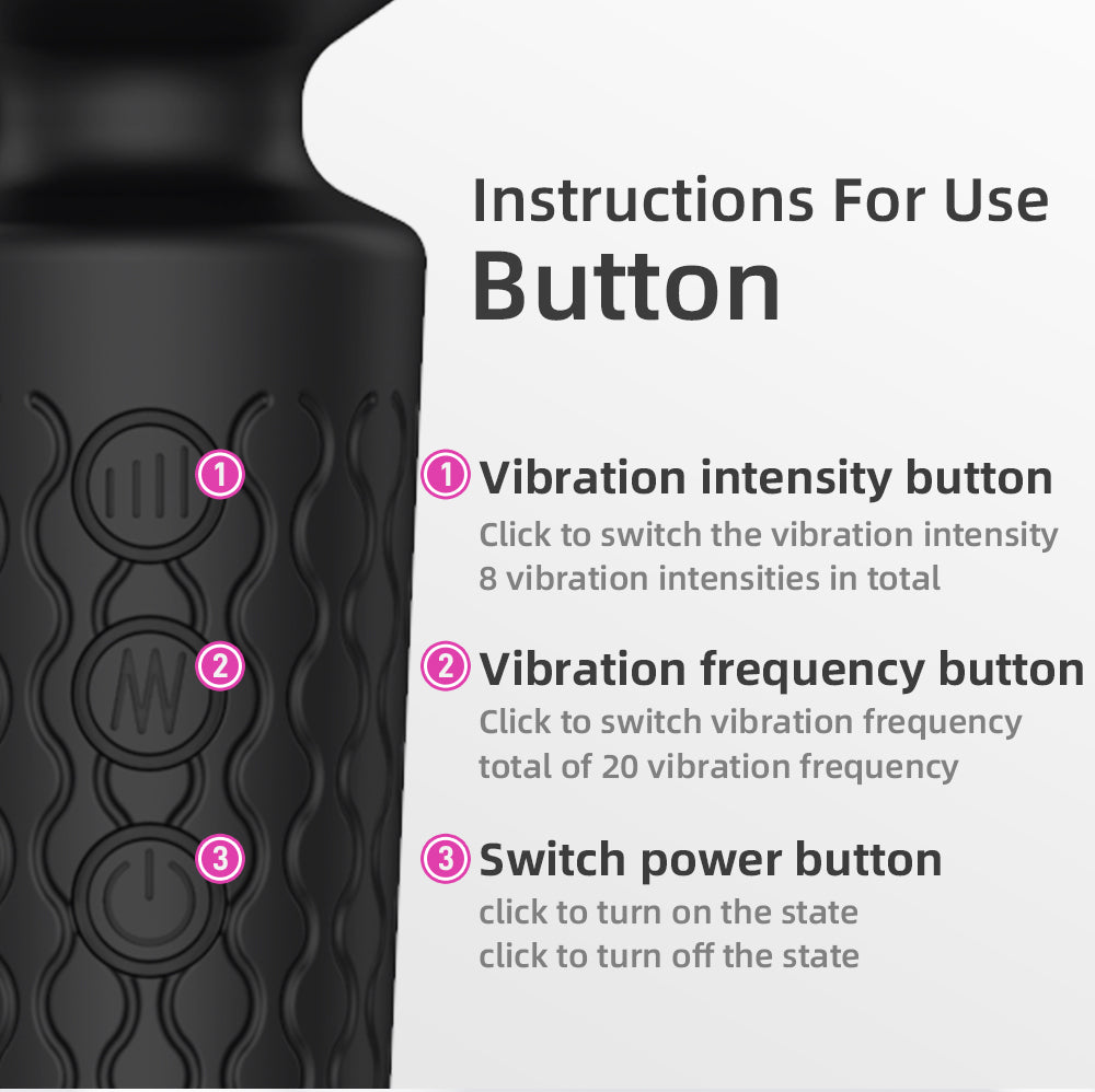 Powerful Wand Massager – Clitoral Stimulation Adult Wellness Device