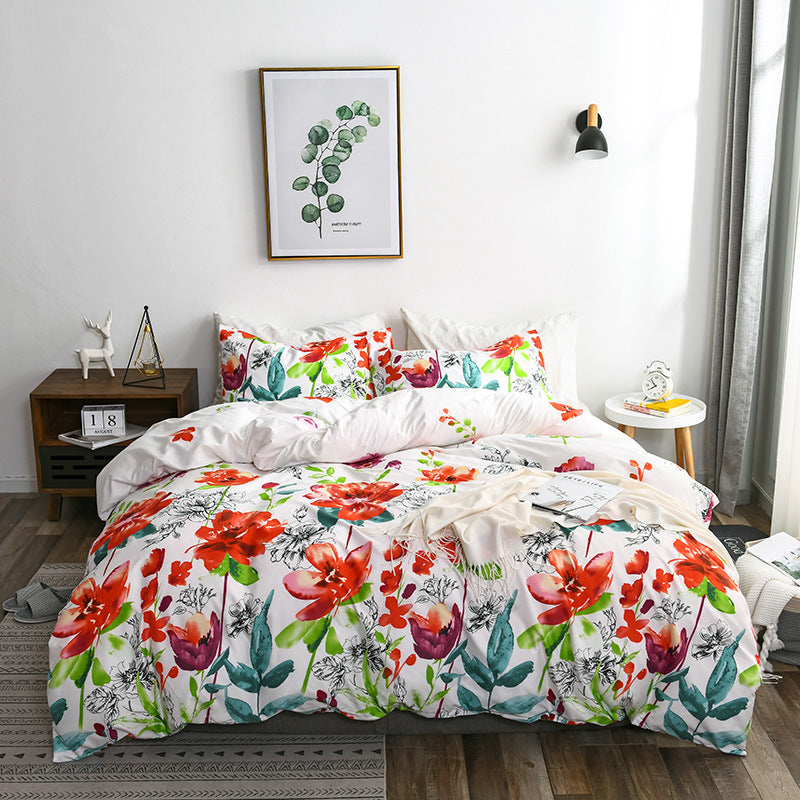 Luxury Bed Sheet & Quilt Cover Set – Soft Home Bedding
