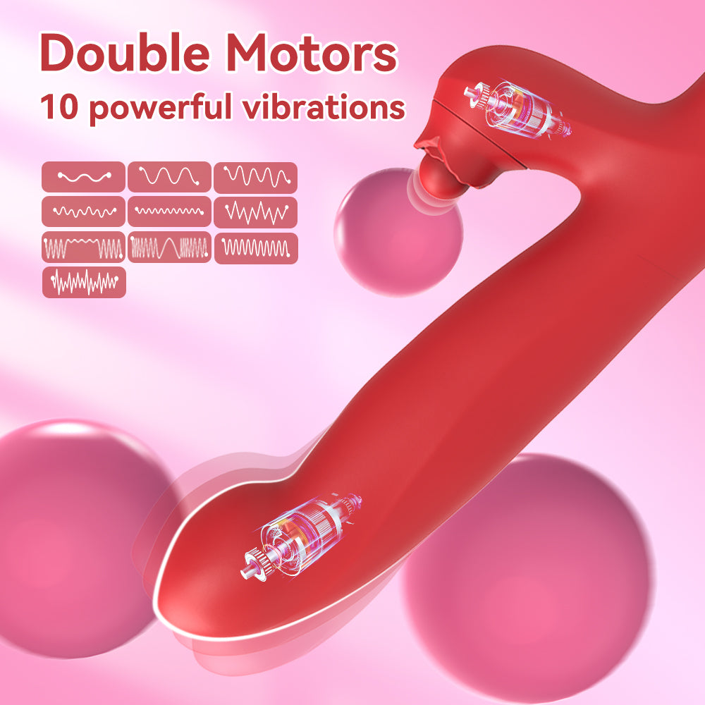 Dual Vibration Wand Massager – Clitoral & G-Spot Personal Wellness Device (Multiple Modes)