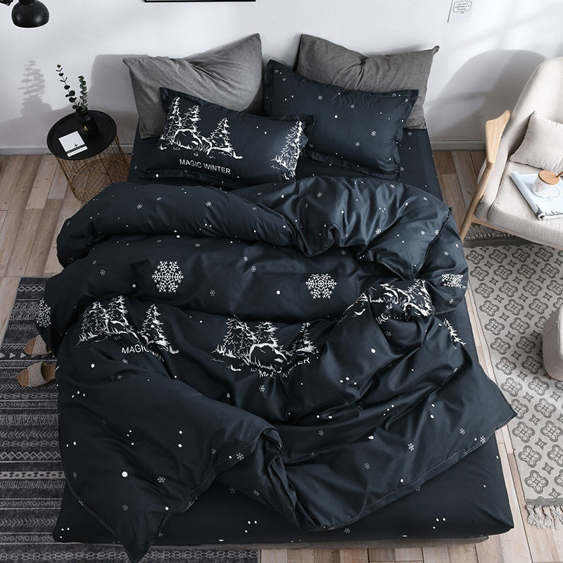 Pure Cotton Bed Sheet Set – Minimalist Home Bedding