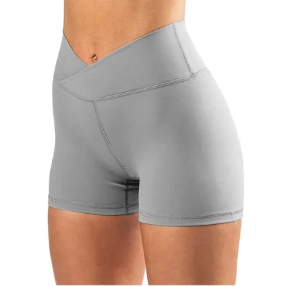 PASUXI Seamless Workout Shorts for Women – High Waisted Summer Athletic Fitness Shorts | Breathable Running & Yoga Activewear - Image 9