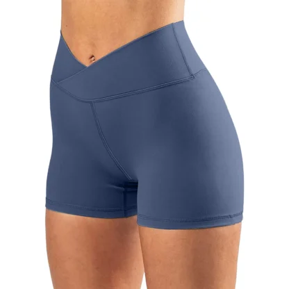 PASUXI Seamless Workout Shorts for Women – High Waisted Summer Athletic Fitness Shorts | Breathable Running & Yoga Activewear - Image 5