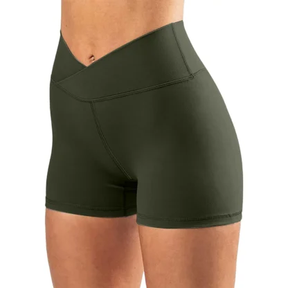 PASUXI Seamless Workout Shorts for Women – High Waisted Summer Athletic Fitness Shorts | Breathable Running & Yoga Activewear - Image 2