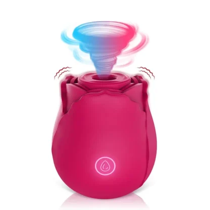 Rose Nipple & Clit Sucking Vibrator – 7 Intense Suction Modes, G-Spot Stimulator, Silicone Adult Toy for Women, Sex Shop Machine - Image 8