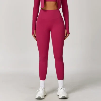 High Waist Yoga Leggings for Women – Butt Lifting, High-Stretch Gym Workout Pants | Breathable Impact Sports Leggings - Image 10