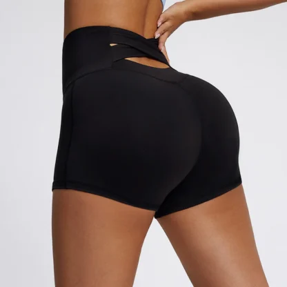 High Waist Yoga Shorts for Women – Butt-Lifting, Slim Fit Workout Shorts | Gym, Running & Cycling Sports Shorts - Image 5